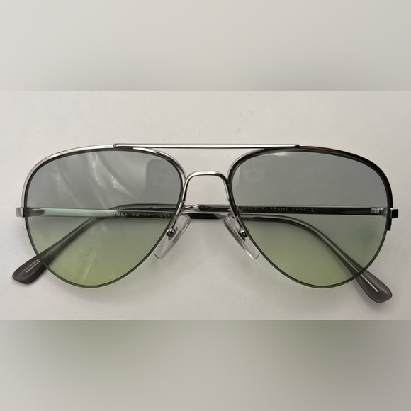 Vintage Half-Rim Metal Frame-w/BRAND NEW Berko’s Designs Custom Gradient Lenses - Picture 8 of 14